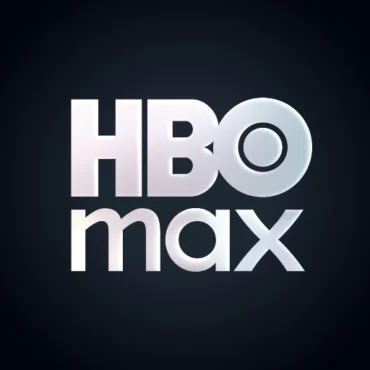 HBO Max logo on a dark background representing premium streaming entertainment.