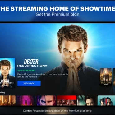 Paramount Premium Subscriptions streaming home of SHOWTIME with Dexter Resurrection and more premium series.